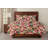 Pink Orchid Print Duvet Cover Set-73091783