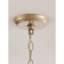 Lustre en cristal 5 lumières Dalia