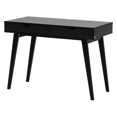 Brush Solid Wood Writing Desk