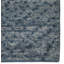 Tapis bleu à motif géométrique fait à la main Levke-689883745