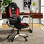 Wayfair Basics™ Adjustable Reclining Ergonomic Faux Leather Swiveling PC & Racing Game Chair-15117621
