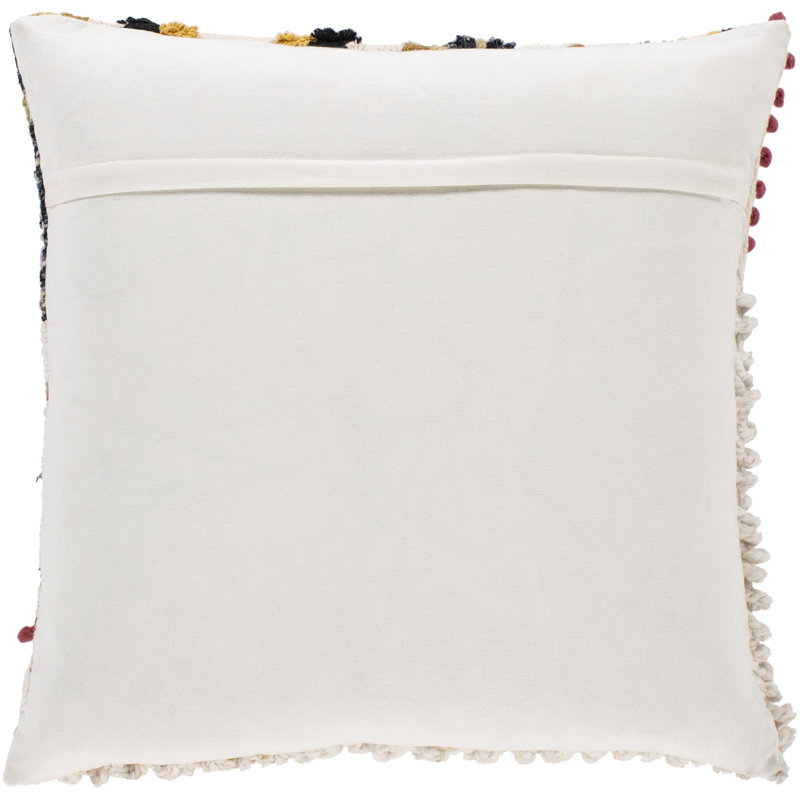 Abstract Accent Throw Pillow with Fill, Down Blend