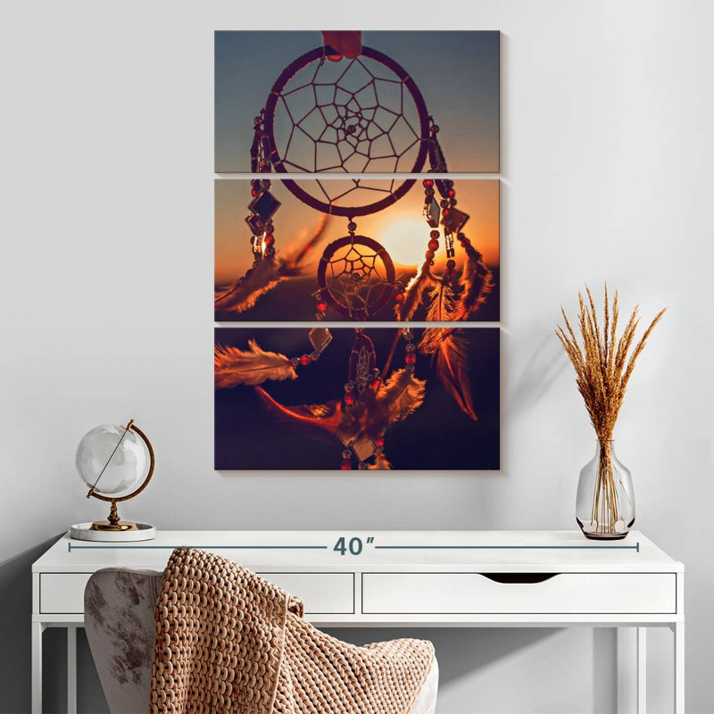 Kerner Dreamcatcher At Sunset, 32" H x 20" W