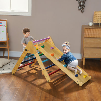 HOMCOM 147cm W Manufactured Wood Climber