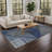 Machine Washable Indoor/Outdoor Jenning ACN2270 Stripes Rug-1252721979