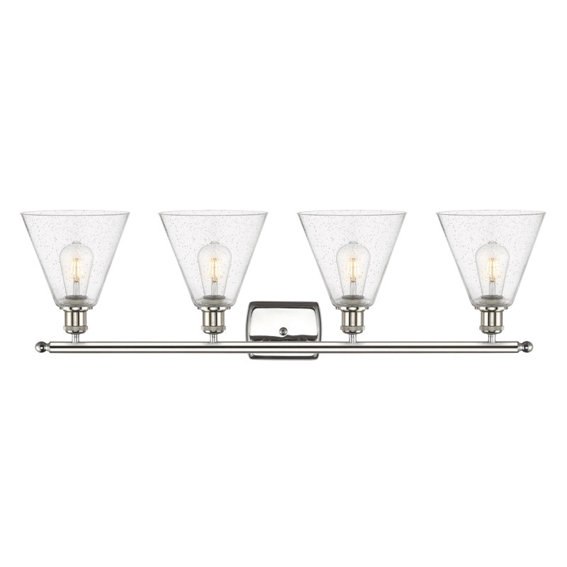 Anacani 4 - Light Vanity Light, LED, Polished Nickel