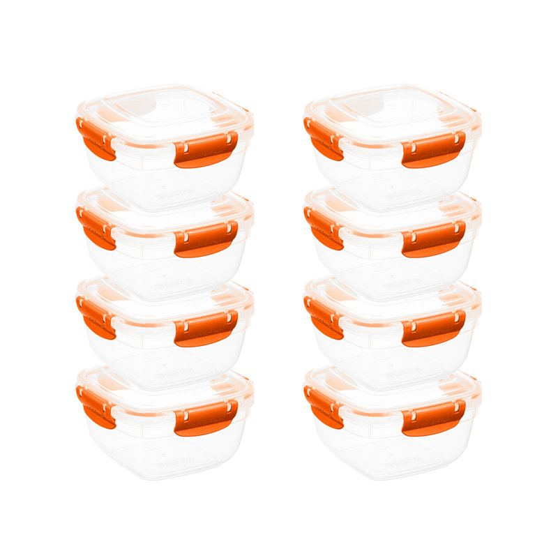 Donya 30oz. Food Storage Container, Orange