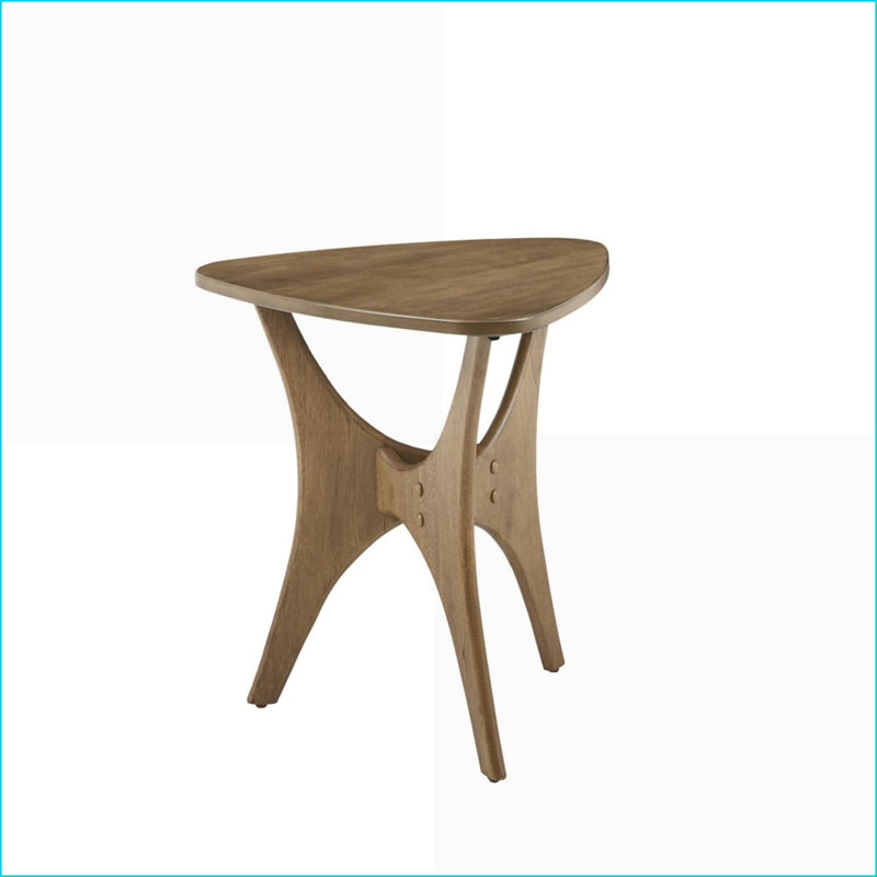 Table basse en orme naturel Mid-Century, Naturel
