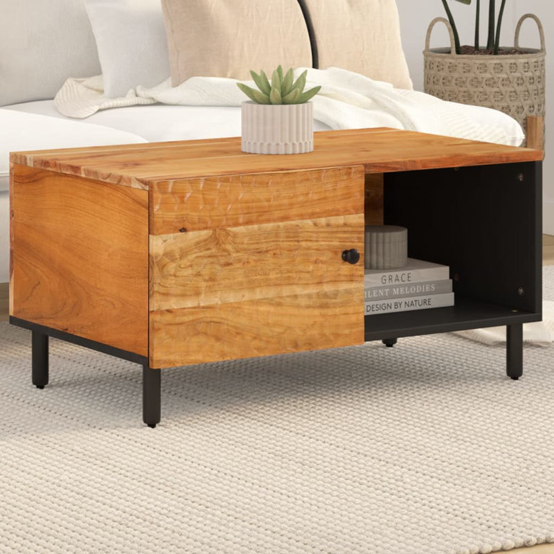 Cadell Four Leg Coffee Table with Storage