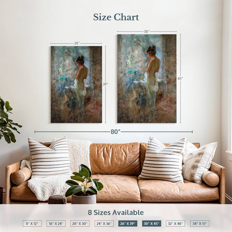 Leisha Delicate Spring, 39" H x 26" W