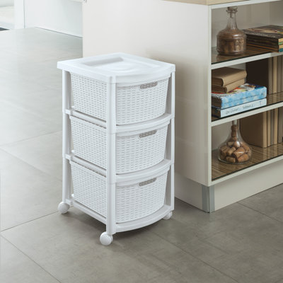Berrian 3 Drawer Storage Drawer