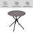 Harjovan 5-Pieces Compact Dining Table Set with Round Table Stylish Upholstered Chairs for Kitchen Dining Rooms or Breakfast Nook-241327736-241327738