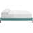 Tessie Bed Frame with Squared Tapered Legs-1009213597-1012943689