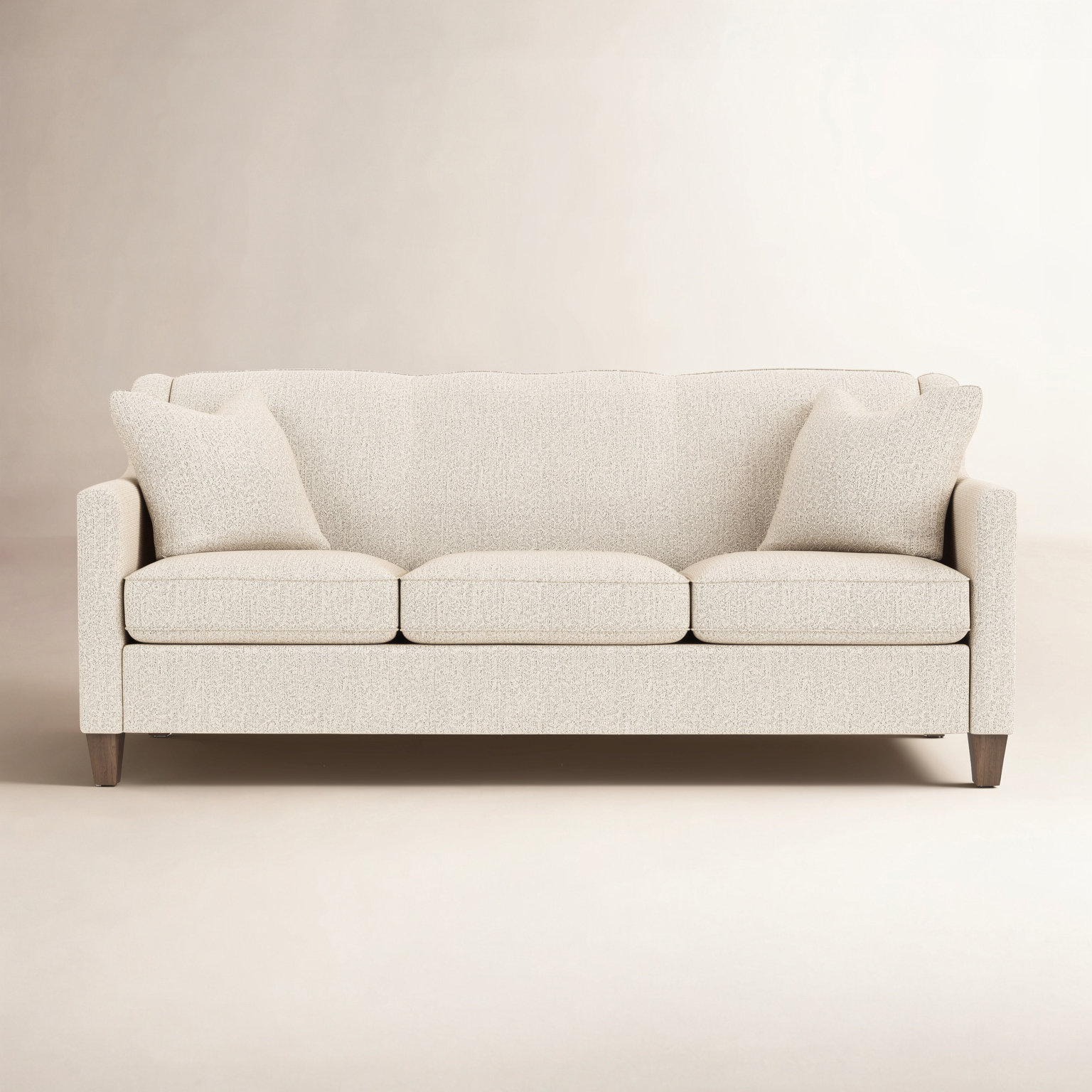 Shorecrest 78'' Upholstered Sofa, Moondust Polypropylene/Olefin