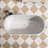 63'' x 31'' Concrete Freestanding Solid Surface Outdoor Soaking Stone Bathtub Terrazzo-107417524