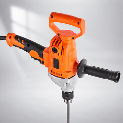 5/8 Inch Corded Electric Drill Mixer Set 0-850RPM 5.8A with D-Handle for Drilling and Blending