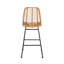 Extérieur de deux - Design moderne avec lignes épurées, cadre en fer de style contemporain 2, bords arrondis, noir durable