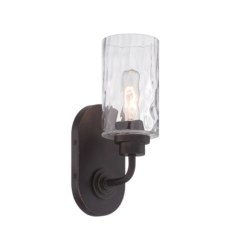 Manningtree Steel Armed Sconce, Old English Bronze