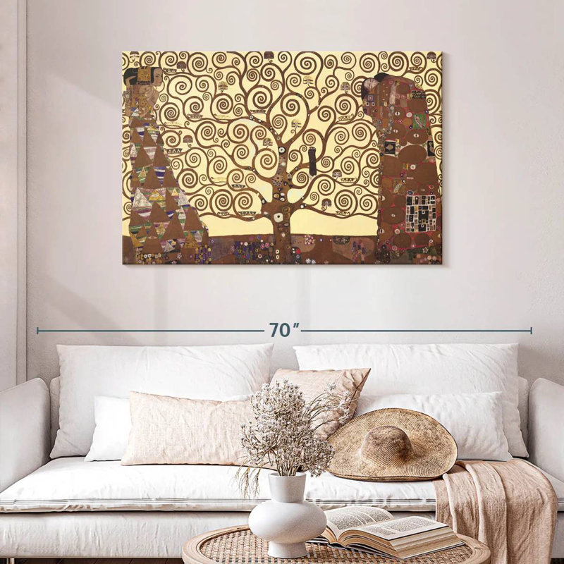 Harnek, l'arbre de vie, H 30 po x l 45 po
