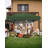 10 X 20 Pop-Up Canopy, Foldable Outdoor Sunshade Shelter, One-Push Setup Tent for Events, Parties, Camping and Commercial Use with 6 Sidewalls & Portable Roller-114763866