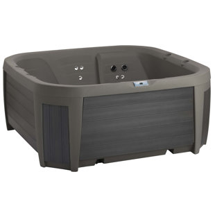 Méridienne pour 5 personnes Maui Hot Tub, jet 25 SS, 110V / 230V, chauffage en acier inoxydable, ozone, cascade et éclairage amélioré