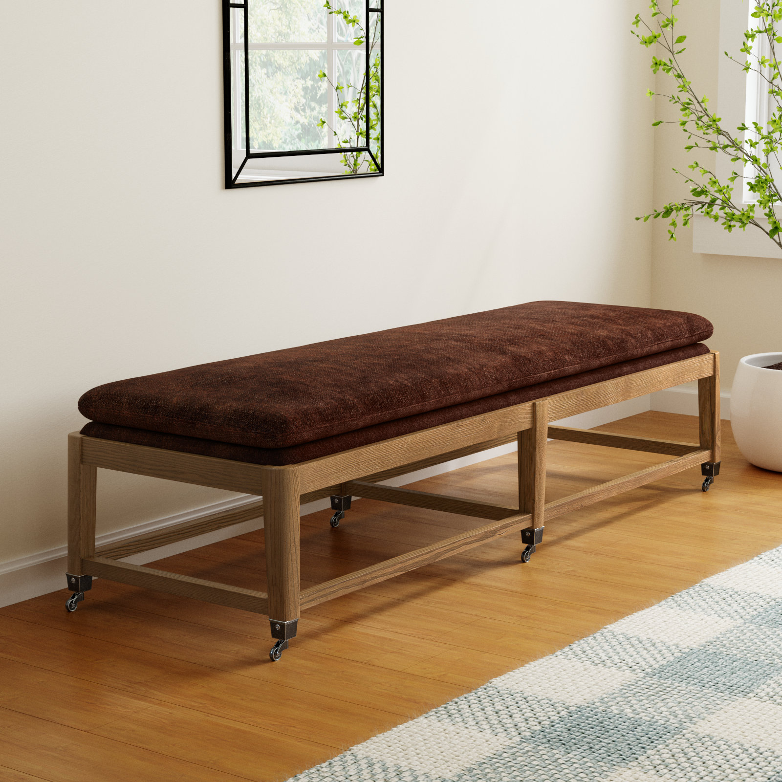 Eleanor Accent Bench, Altair Sienna