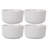 Home Essentials and Beyond 0.38 Qt. Ceramic Round Embossed Braid Ramekin