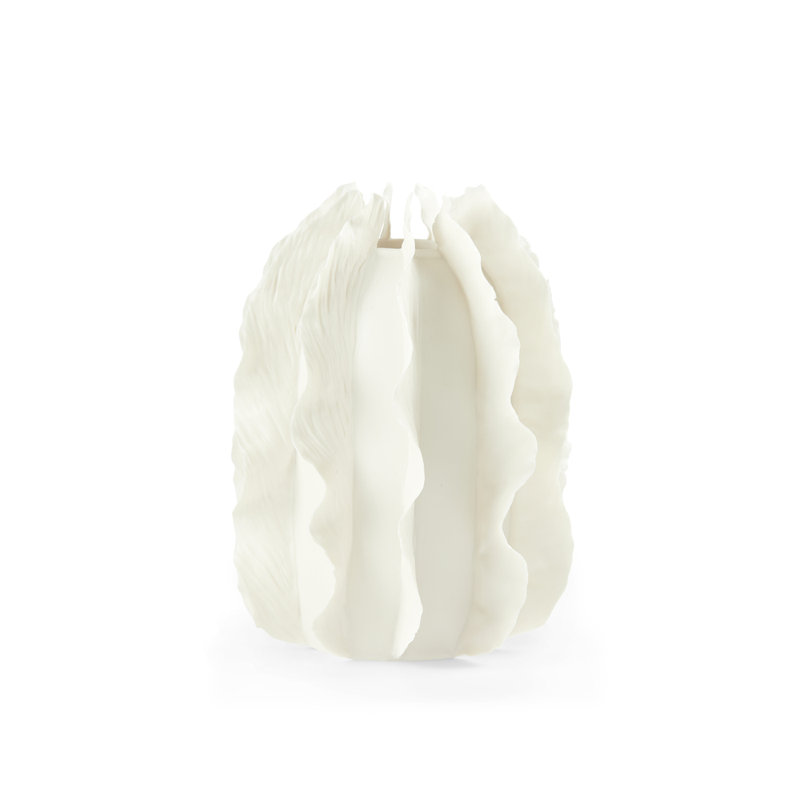 Blanc De Chine Handcrafted Table Vase