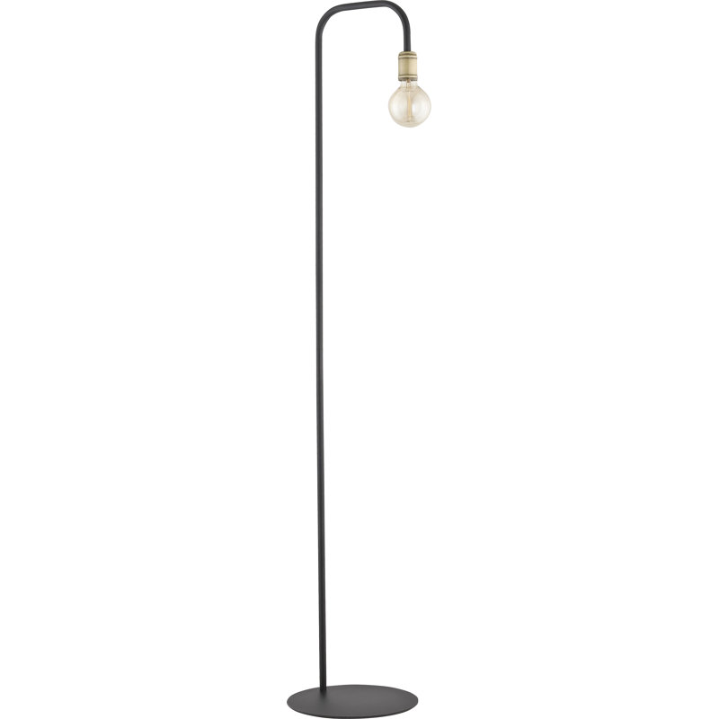 Skipton 155cm Grey Arched Floor Lamp