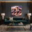 Art mural sur toile mauve Southwestern-657789199