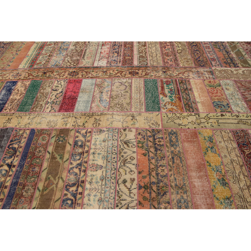 Tapis rétro rétro Oushak
