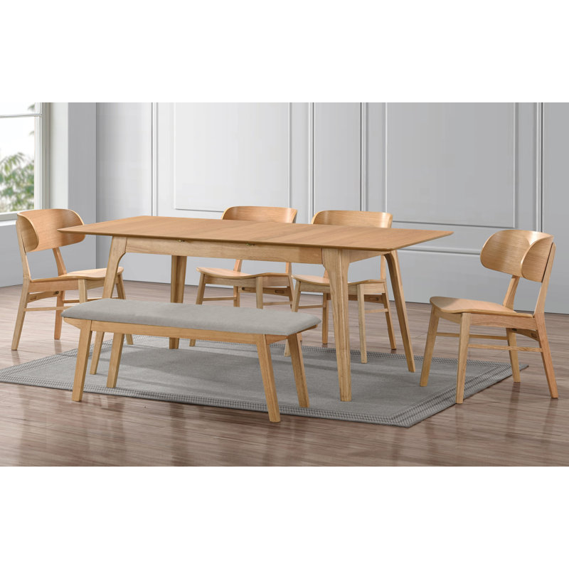 47" Bench, Natural Oak