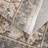 Medallion Design Performance Beige/Brown/Blue Machine Washable Area Rug-71043521