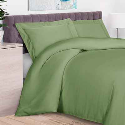  Ensemble de housse de couette 100% coton 300 TC moderne et contemporain 3 pièces