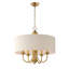 Lustre tambour 5 lumières Eronim