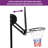 Balconera 10.5FT Easy Adjustable Basketball Hoop