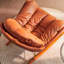 Chaise berçante Home Light Luxury Modern