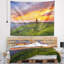 Tapisserie phare au coucher du soleil-214527576