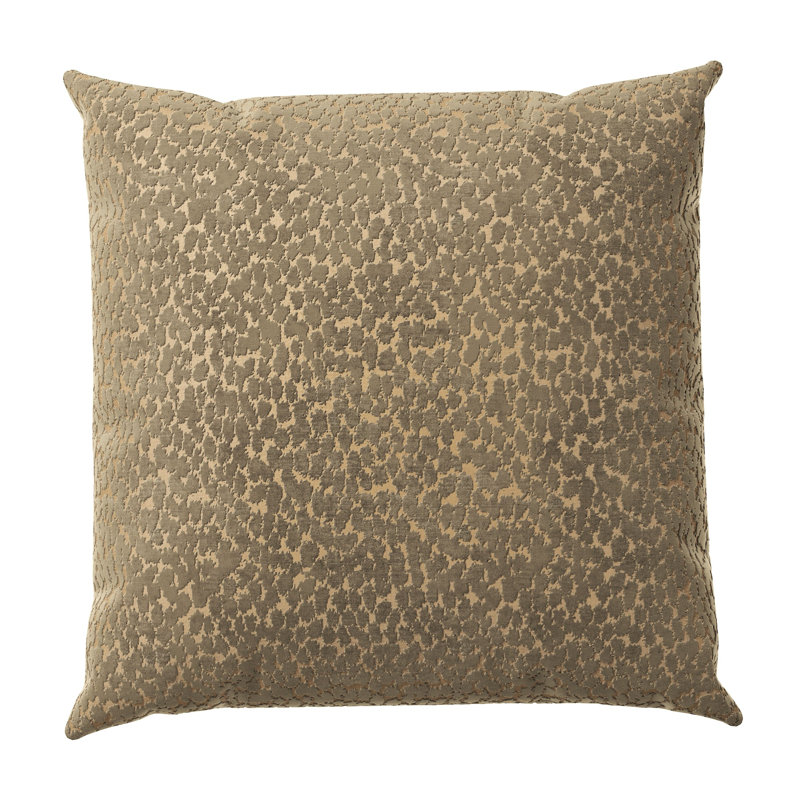 Coussin Birstall, Imprimé animal brun