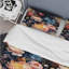 Or et rose Galactic Gardens - Ensemble de housse de couette floral - Polyester microfibre-1426033312