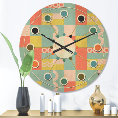 Solid Wood Wall Clock