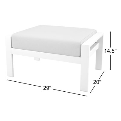 Townsend Sunbrella® Patio Ottoman