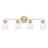 Favreau 31" Wide 4-Light Vanity - Modern Gold