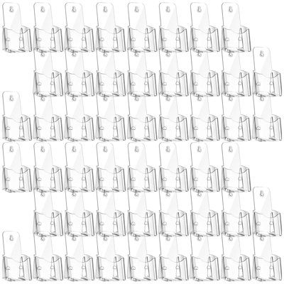 Acrylic Brochure Holder Set 20 Pack Clear Display
