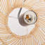 Luminaire suspendu en rotin naturel, luminaire suspendu en osier tissé à la main, plafonnier boho Farmhouse-765048481