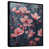 Toile avec cadre flottant noir