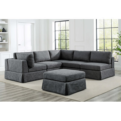 6 - Piece Upholstered Sectional
