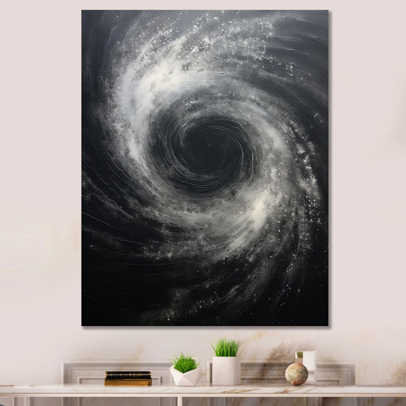 Clata - Abstract Spirals, impression d'art mural_106078, H 32 po x l 24 po x P 1 po, Toile tendue