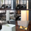 Daniel 160cm Silver Column Floor Lamp