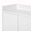 Armoire décorative, armoire de rangement, armoire buffet, armoire 4 portes-1011829480